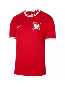Billige Polen Bortedrakt VM 2022 Kortermet